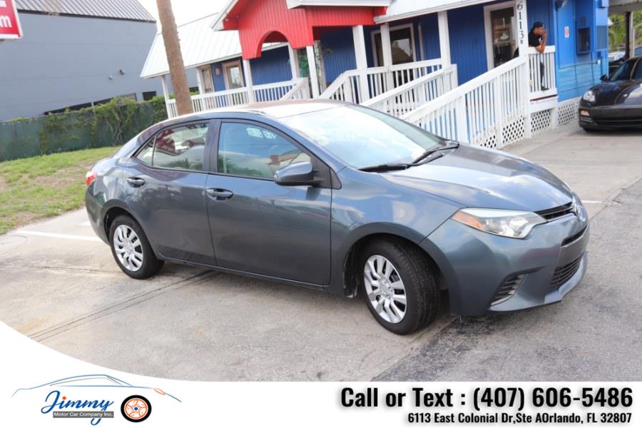 2015 Toyota Corolla 4dr Sdn CVT LE (Natl), available for sale in Orlando, Florida | Jimmy Motor Car Company Inc. Orlando, Florida 2015 Toyota Corolla 4dr Sdn CVT LE (Natl), available for sale in Orlando, Florida | Jimmy Motor Car Company Inc. Orlando, Florida