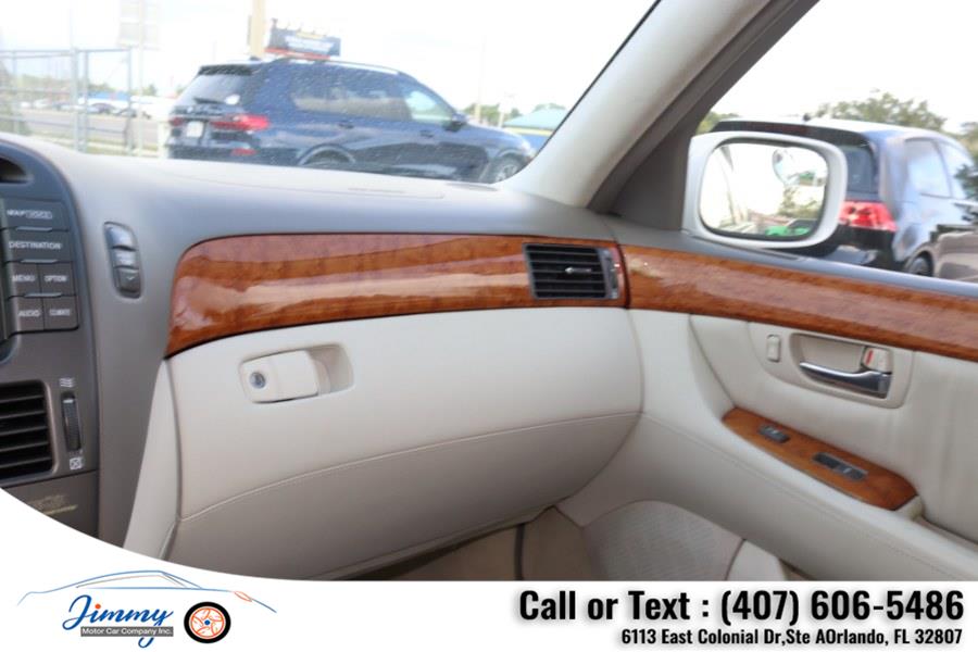 2005 Lexus LS 430 4dr Sdn, available for sale in Orlando, Florida | Jimmy Motor Car Company Inc. Orlando, Florida 2005 Lexus LS 430 4dr Sdn, available for sale in Orlando, Florida | Jimmy Motor Car Company Inc. Orlando, Florida