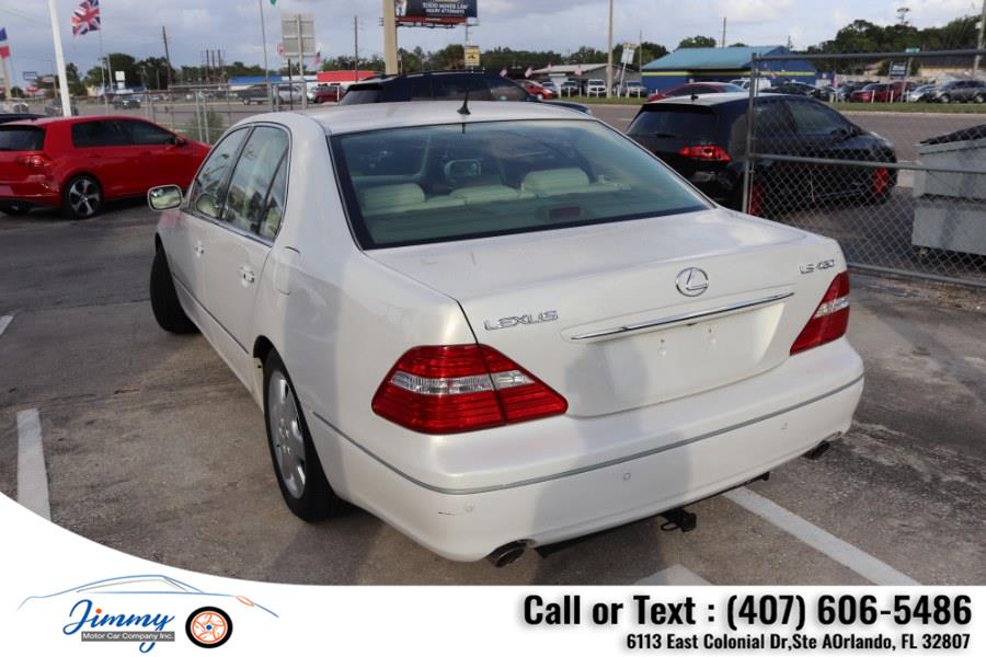 2005 Lexus LS 430 4dr Sdn, available for sale in Orlando, Florida | Jimmy Motor Car Company Inc. Orlando, Florida 2005 Lexus LS 430 4dr Sdn, available for sale in Orlando, Florida | Jimmy Motor Car Company Inc. Orlando, Florida
