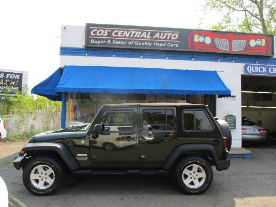 2010 Jeep Wrangler Unlimited Sport 4x4, available for sale in Meriden, Connecticut | Cos Central Auto. Meriden, Connecticut 2010 Jeep Wrangler Unlimited Sport 4x4, available for sale in Meriden, Connecticut | Cos Central Auto. Meriden, Connecticut
