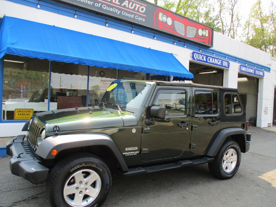2010 Jeep Wrangler Unlimited Sport 4x4, available for sale in Meriden, Connecticut | Cos Central Auto. Meriden, Connecticut 2010 Jeep Wrangler Unlimited Sport 4x4, available for sale in Meriden, Connecticut | Cos Central Auto. Meriden, Connecticut