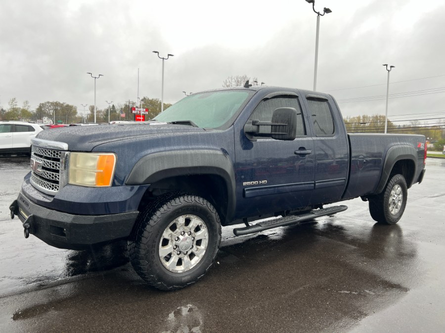 2011 GMC Sierra 2500HD 4WD Ext Cab 158.2" SLT, available for sale in Ortonville, Michigan | Marsh Auto Sales LLC. Ortonville, Michigan