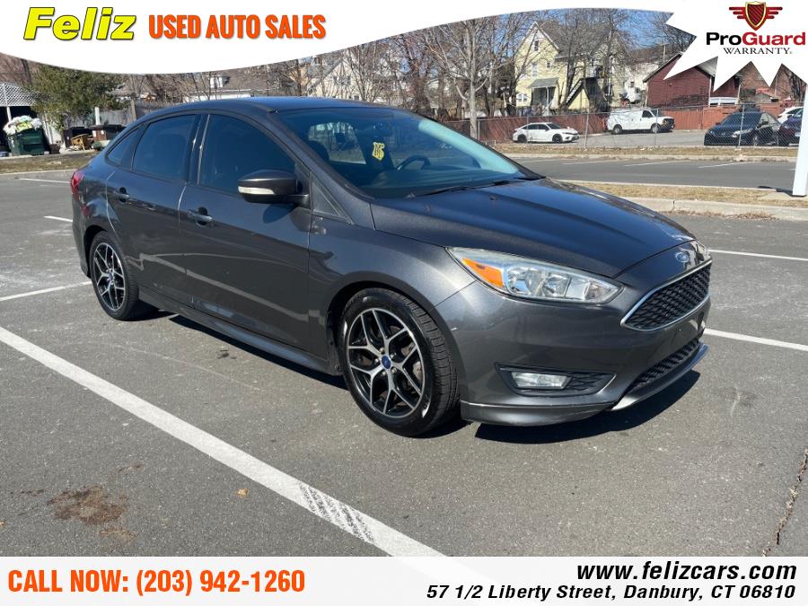 2015 Ford Focus 4dr Sdn SE, available for sale in Danbury, Connecticut | Feliz Used Auto Sales. Danbury, Connecticut 2015 Ford Focus 4dr Sdn SE, available for sale in Danbury, Connecticut | Feliz Used Auto Sales. Danbury, Connecticut
