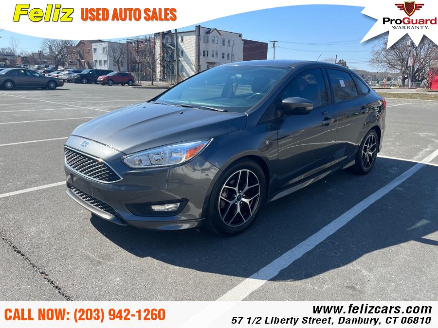 2015 Ford Focus 4dr Sdn SE, available for sale in Danbury, Connecticut | Feliz Used Auto Sales. Danbury, Connecticut 2015 Ford Focus 4dr Sdn SE, available for sale in Danbury, Connecticut | Feliz Used Auto Sales. Danbury, Connecticut