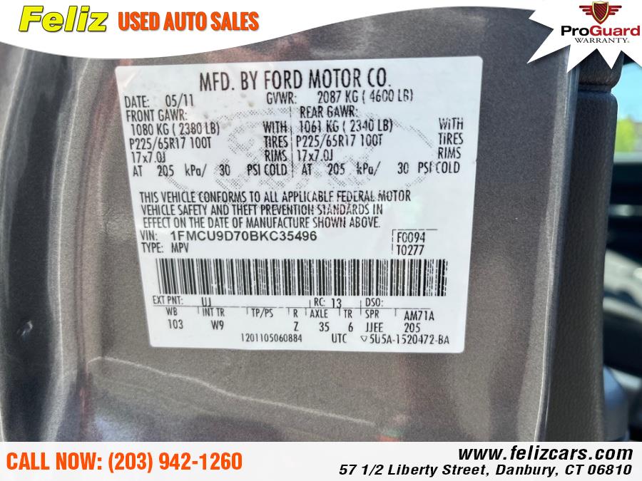 2011 Ford Escape 4WD 4dr XLT, available for sale in Danbury, Connecticut | Feliz Used Auto Sales. Danbury, Connecticut 2011 Ford Escape 4WD 4dr XLT, available for sale in Danbury, Connecticut | Feliz Used Auto Sales. Danbury, Connecticut