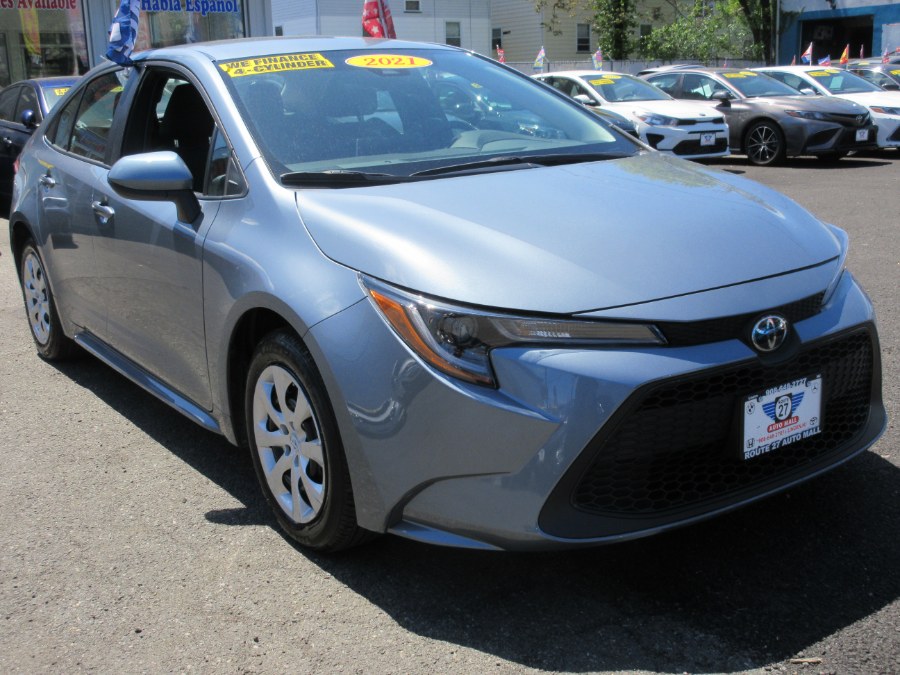2021 Toyota Corolla LE CVT (Natl), available for sale in Linden, New Jersey | Route 27 Auto Mall. Linden, New Jersey 2021 Toyota Corolla LE CVT (Natl), available for sale in Linden, New Jersey | Route 27 Auto Mall. Linden, New Jersey