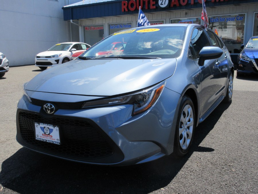 2021 Toyota Corolla LE CVT (Natl), available for sale in Linden, New Jersey | Route 27 Auto Mall. Linden, New Jersey 2021 Toyota Corolla LE CVT (Natl), available for sale in Linden, New Jersey | Route 27 Auto Mall. Linden, New Jersey
