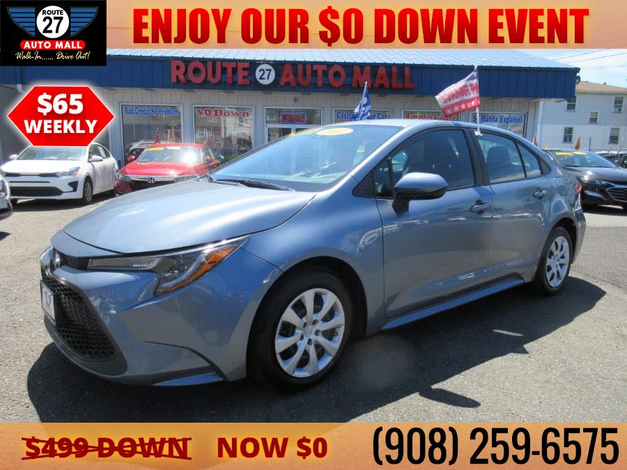 2021 Toyota Corolla LE CVT (Natl), available for sale in Linden, New Jersey | Route 27 Auto Mall. Linden, New Jersey 2021 Toyota Corolla LE CVT (Natl), available for sale in Linden, New Jersey | Route 27 Auto Mall. Linden, New Jersey