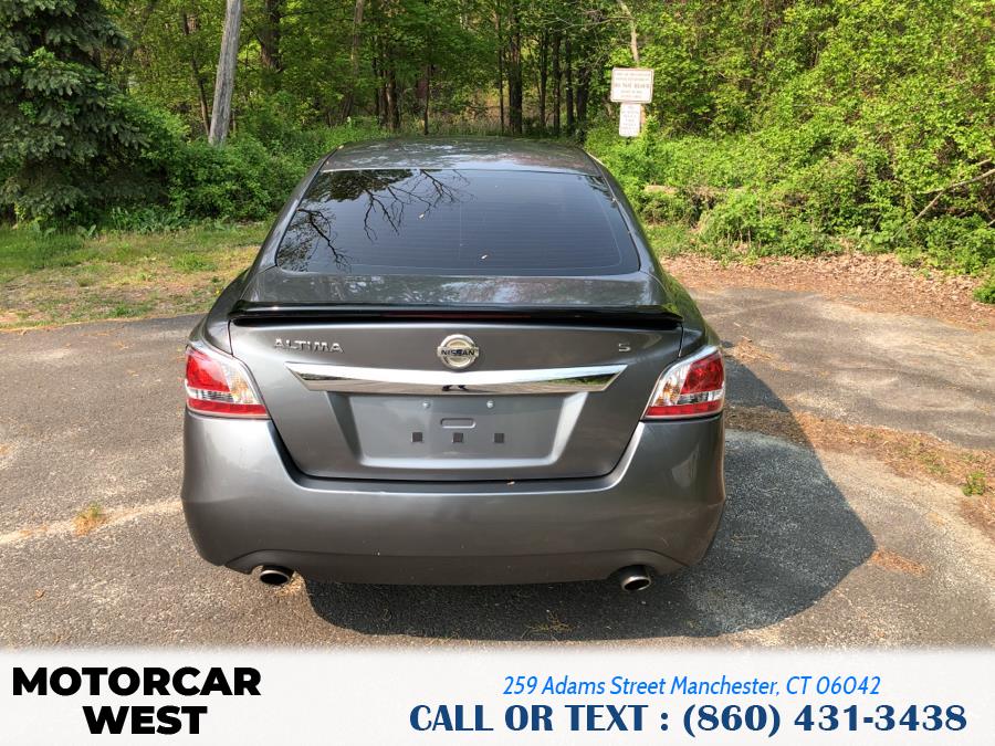 2015 Nissan Altima 4dr Sdn I4 2.5 S, available for sale in Manchester, Connecticut | Motorcar West. Manchester, Connecticut 2015 Nissan Altima 4dr Sdn I4 2.5 S, available for sale in Manchester, Connecticut | Motorcar West. Manchester, Connecticut
