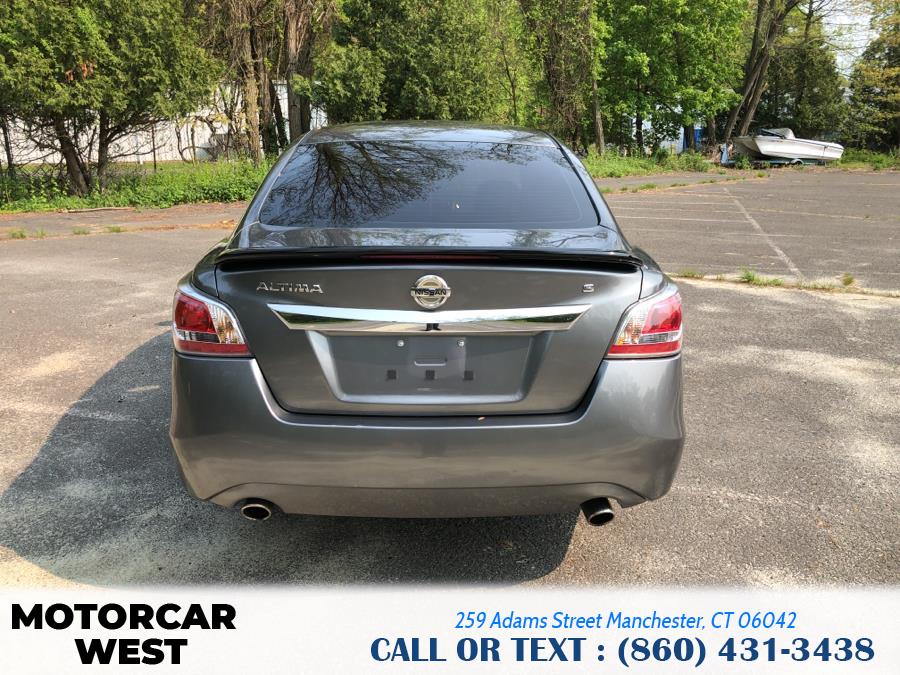 2015 Nissan Altima 4dr Sdn I4 2.5 S, available for sale in Manchester, Connecticut | Motorcar West. Manchester, Connecticut 2015 Nissan Altima 4dr Sdn I4 2.5 S, available for sale in Manchester, Connecticut | Motorcar West. Manchester, Connecticut
