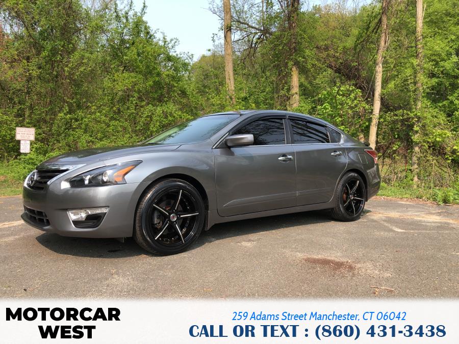 2015 Nissan Altima 4dr Sdn I4 2.5 S, available for sale in Manchester, Connecticut | Motorcar West. Manchester, Connecticut 2015 Nissan Altima 4dr Sdn I4 2.5 S, available for sale in Manchester, Connecticut | Motorcar West. Manchester, Connecticut