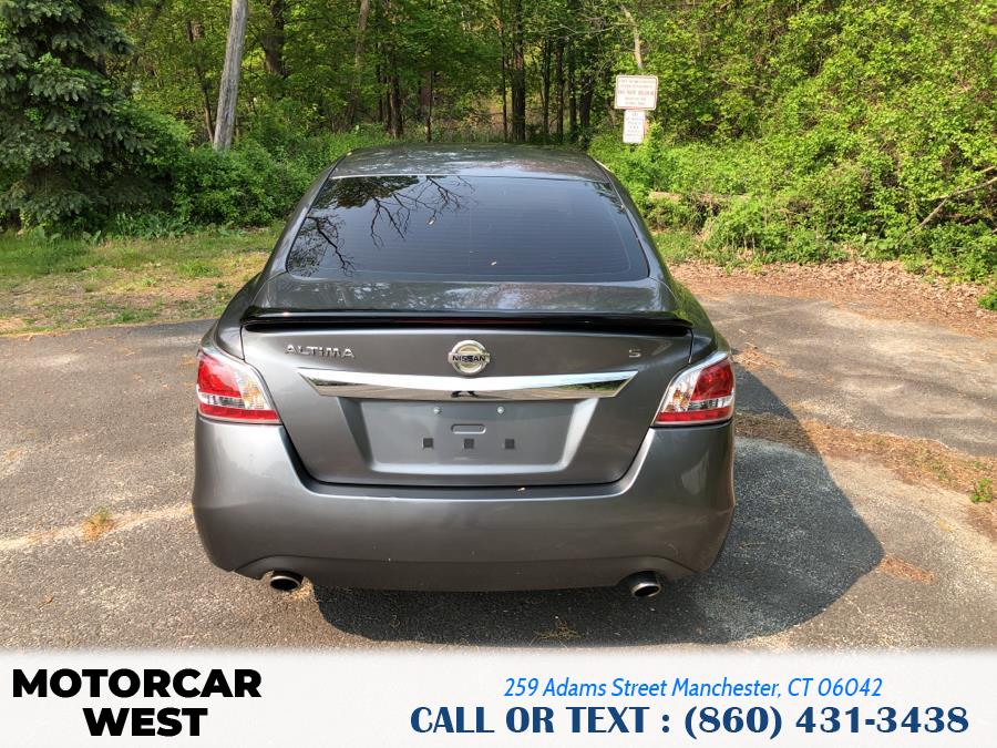 2015 Nissan Altima 4dr Sdn I4 2.5 S, available for sale in Manchester, Connecticut | Motorcar West. Manchester, Connecticut 2015 Nissan Altima 4dr Sdn I4 2.5 S, available for sale in Manchester, Connecticut | Motorcar West. Manchester, Connecticut