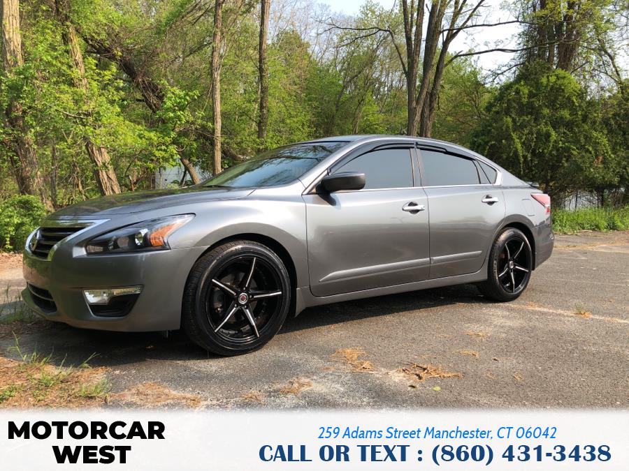 2015 Nissan Altima 4dr Sdn I4 2.5 S, available for sale in Manchester, Connecticut | Motorcar West. Manchester, Connecticut 2015 Nissan Altima 4dr Sdn I4 2.5 S, available for sale in Manchester, Connecticut | Motorcar West. Manchester, Connecticut