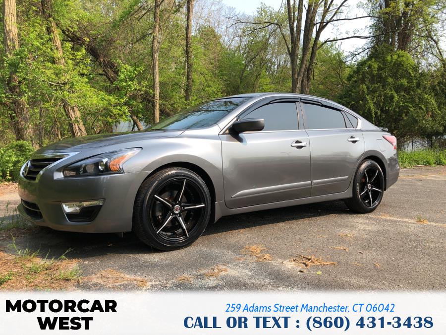 2015 Nissan Altima 4dr Sdn I4 2.5 S, available for sale in Manchester, Connecticut | Motorcar West. Manchester, Connecticut 2015 Nissan Altima 4dr Sdn I4 2.5 S, available for sale in Manchester, Connecticut | Motorcar West. Manchester, Connecticut