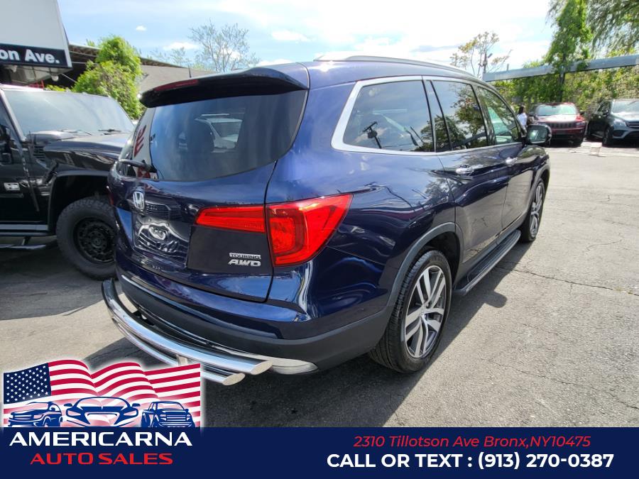 2016 Honda Pilot AWD 4dr Touring w/RES & Navi, available for sale in Bronx, New York | Americarna Auto Sales LLC. Bronx, New York 2016 Honda Pilot AWD 4dr Touring w/RES & Navi, available for sale in Bronx, New York | Americarna Auto Sales LLC. Bronx, New York