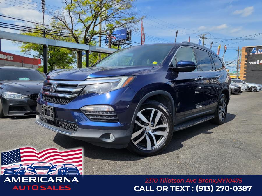 2016 Honda Pilot AWD 4dr Touring w/RES & Navi, available for sale in Bronx, New York | Americarna Auto Sales LLC. Bronx, New York 2016 Honda Pilot AWD 4dr Touring w/RES & Navi, available for sale in Bronx, New York | Americarna Auto Sales LLC. Bronx, New York