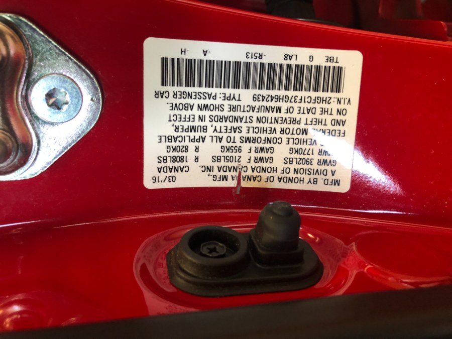 2016 Honda Civic Sedan 4dr CVT EX-T, available for sale in Suffern, New York | Rockland Motor Sport. Suffern, New York 2016 Honda Civic Sedan 4dr CVT EX-T, available for sale in Suffern, New York | Rockland Motor Sport. Suffern, New York