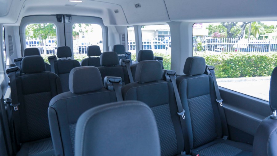 2020 Ford Transit Passenger Wagon T-350 148" Med Roof XLT RWD, available for sale in Miami, Florida | 26 Motors Miami. Miami, Florida 2020 Ford Transit Passenger Wagon T-350 148" Med Roof XLT RWD, available for sale in Miami, Florida | 26 Motors Miami. Miami, Florida