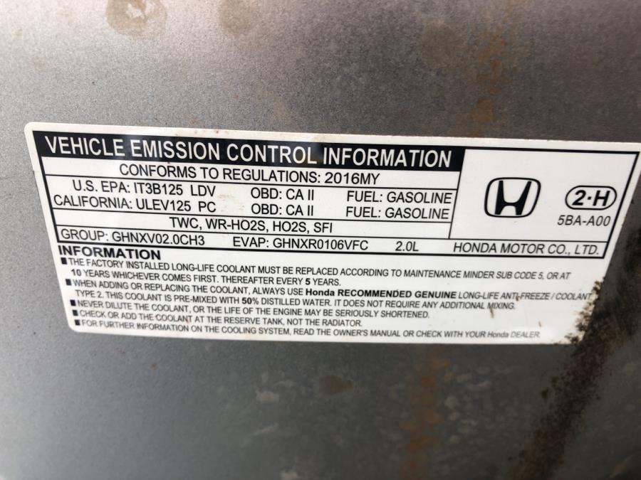 2016 Honda Civic Sedan 4dr EX, available for sale in Waterbury, Connecticut | National Auto Brokers, Inc.. Waterbury, Connecticut 2016 Honda Civic Sedan 4dr EX, available for sale in Waterbury, Connecticut | National Auto Brokers, Inc.. Waterbury, Connecticut