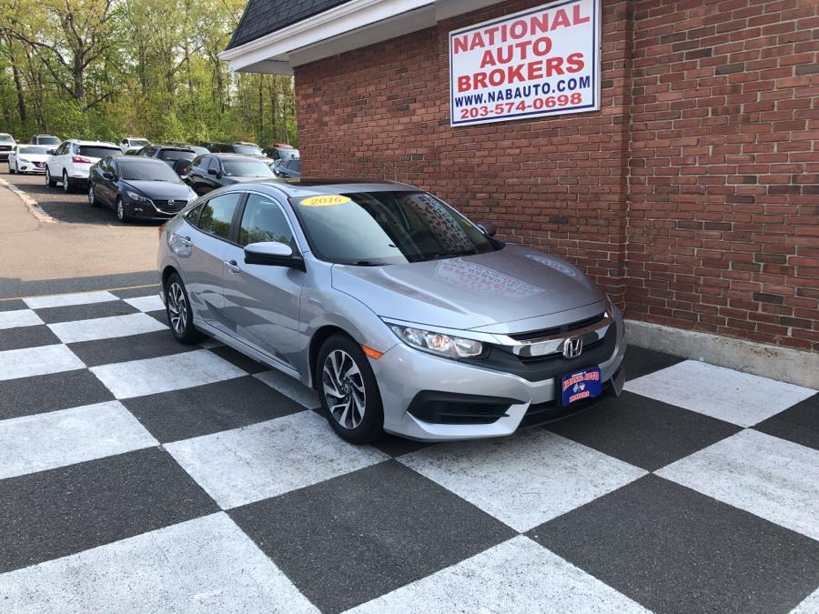 2016 Honda Civic Sedan 4dr EX, available for sale in Waterbury, Connecticut | National Auto Brokers, Inc.. Waterbury, Connecticut