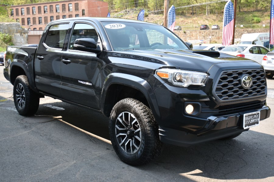 2020 Toyota Tacoma 4WD TRD Sport Double Cab 5'' Bed V6 AT, available for sale in Waterbury, Connecticut | Highline Car Connection. Waterbury, Connecticut 2020 Toyota Tacoma 4WD TRD Sport Double Cab 5'' Bed V6 AT, available for sale in Waterbury, Connecticut | Highline Car Connection. Waterbury, Connecticut