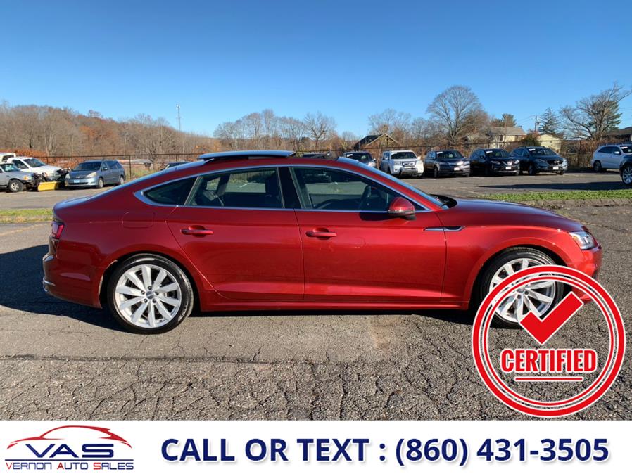 2018 Audi A5 Sportback 2.0 TFSI Premium Plus, available for sale in Manchester, Connecticut | Vernon Auto Sale & Service. Manchester, Connecticut 2018 Audi A5 Sportback 2.0 TFSI Premium Plus, available for sale in Manchester, Connecticut | Vernon Auto Sale & Service. Manchester, Connecticut
