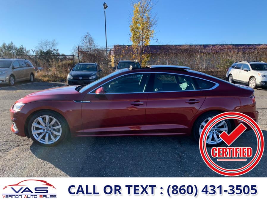 2018 Audi A5 Sportback 2.0 TFSI Premium Plus, available for sale in Manchester, Connecticut | Vernon Auto Sale & Service. Manchester, Connecticut 2018 Audi A5 Sportback 2.0 TFSI Premium Plus, available for sale in Manchester, Connecticut | Vernon Auto Sale & Service. Manchester, Connecticut