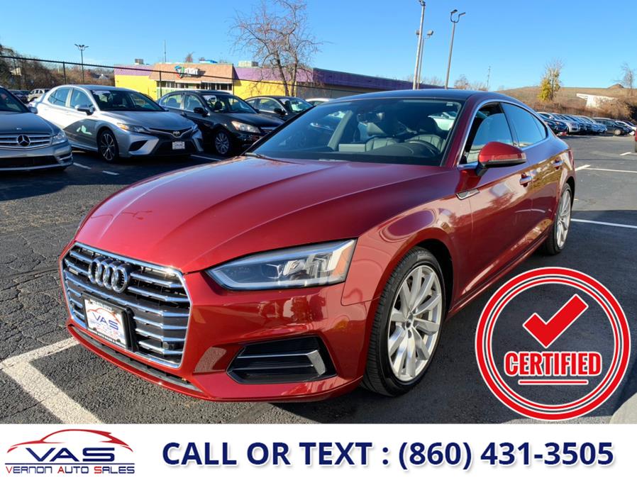 2018 Audi A5 Sportback 2.0 TFSI Premium Plus, available for sale in Manchester, Connecticut | Vernon Auto Sale & Service. Manchester, Connecticut 2018 Audi A5 Sportback 2.0 TFSI Premium Plus, available for sale in Manchester, Connecticut | Vernon Auto Sale & Service. Manchester, Connecticut