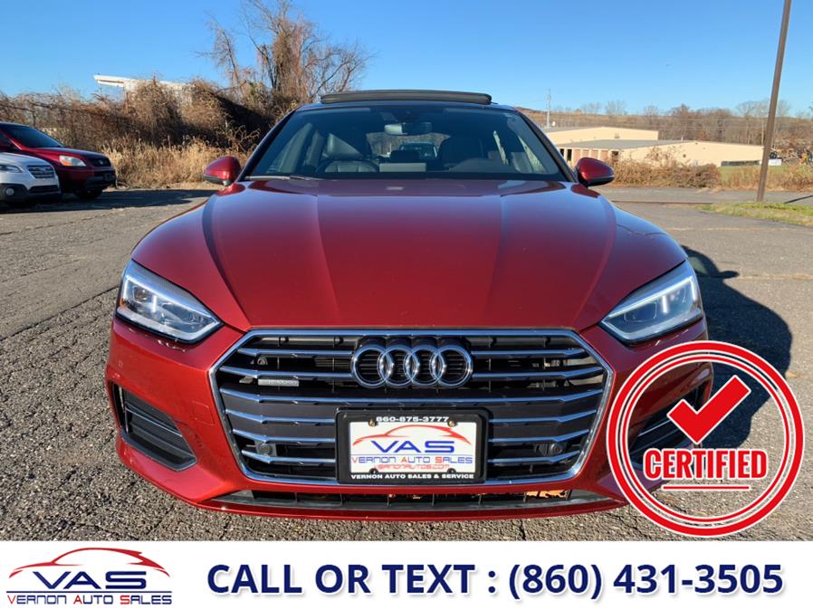 2018 Audi A5 Sportback 2.0 TFSI Premium Plus, available for sale in Manchester, Connecticut | Vernon Auto Sale & Service. Manchester, Connecticut 2018 Audi A5 Sportback 2.0 TFSI Premium Plus, available for sale in Manchester, Connecticut | Vernon Auto Sale & Service. Manchester, Connecticut
