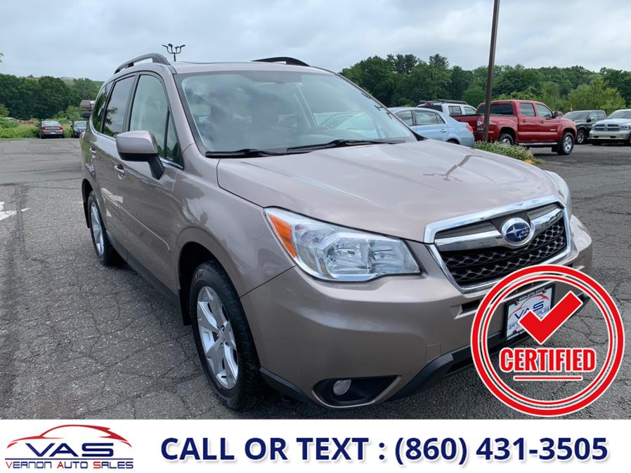 2015 Subaru Forester 4dr CVT 2.5i Limited PZEV, available for sale in Manchester, Connecticut | Vernon Auto Sale & Service. Manchester, Connecticut 2015 Subaru Forester 4dr CVT 2.5i Limited PZEV, available for sale in Manchester, Connecticut | Vernon Auto Sale & Service. Manchester, Connecticut