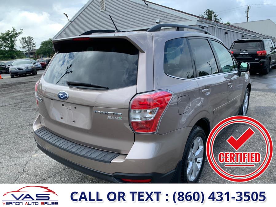 2015 Subaru Forester 4dr CVT 2.5i Limited PZEV, available for sale in Manchester, Connecticut | Vernon Auto Sale & Service. Manchester, Connecticut 2015 Subaru Forester 4dr CVT 2.5i Limited PZEV, available for sale in Manchester, Connecticut | Vernon Auto Sale & Service. Manchester, Connecticut