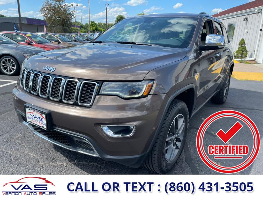 2017 Jeep Grand Cherokee Limited 4x4, available for sale in Manchester, Connecticut | Vernon Auto Sale & Service. Manchester, Connecticut