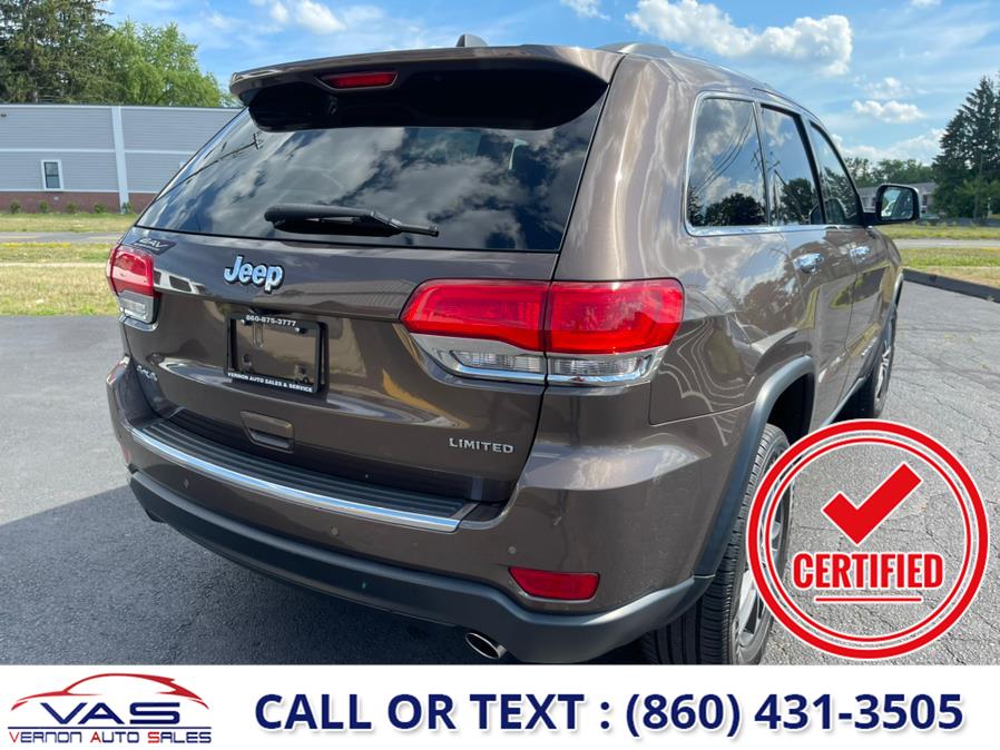 2017 Jeep Grand Cherokee Limited 4x4, available for sale in Manchester, Connecticut | Vernon Auto Sale & Service. Manchester, Connecticut 2017 Jeep Grand Cherokee Limited 4x4, available for sale in Manchester, Connecticut | Vernon Auto Sale & Service. Manchester, Connecticut