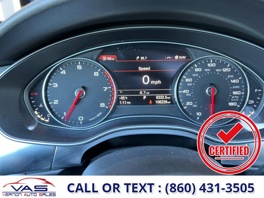 2015 Audi A6 4dr Sdn quattro 2.0T Premium Plus, available for sale in Manchester, Connecticut | Vernon Auto Sale & Service. Manchester, Connecticut 2015 Audi A6 4dr Sdn quattro 2.0T Premium Plus, available for sale in Manchester, Connecticut | Vernon Auto Sale & Service. Manchester, Connecticut
