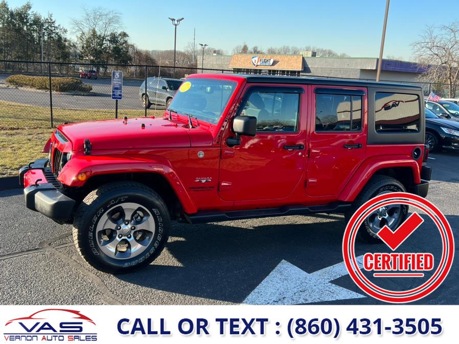 2017 Jeep Wrangler Unlimited Sahara 4x4, available for sale in Manchester, Connecticut | Vernon Auto Sale & Service. Manchester, Connecticut 2017 Jeep Wrangler Unlimited Sahara 4x4, available for sale in Manchester, Connecticut | Vernon Auto Sale & Service. Manchester, Connecticut