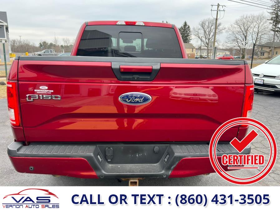 2015 Ford F-150 4WD SuperCrew 145" XLT, available for sale in Manchester, Connecticut | Vernon Auto Sale & Service. Manchester, Connecticut 2015 Ford F-150 4WD SuperCrew 145" XLT, available for sale in Manchester, Connecticut | Vernon Auto Sale & Service. Manchester, Connecticut