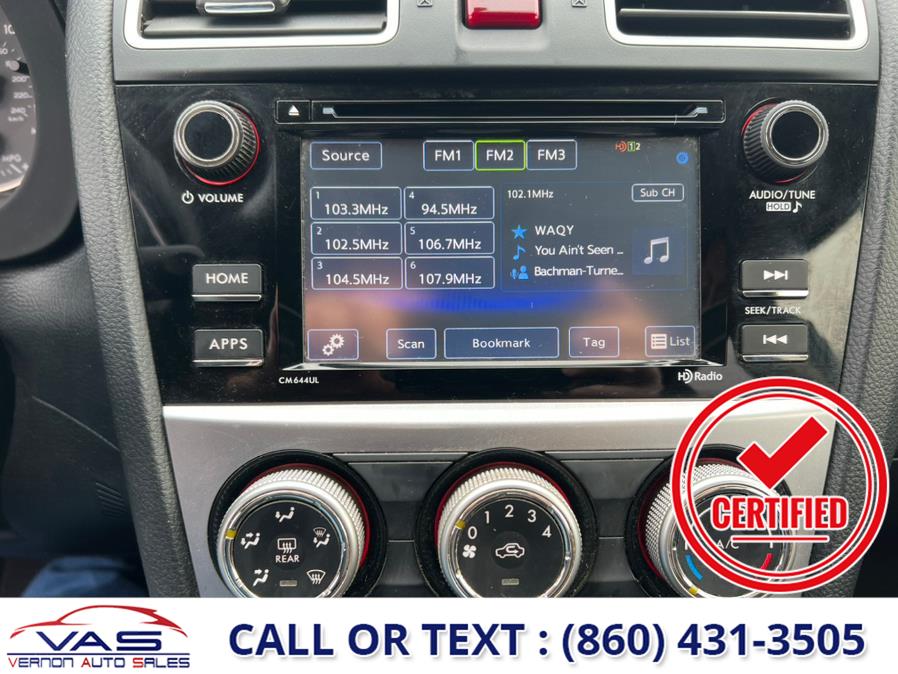 2015 Subaru XV Crosstrek 5dr CVT 2.0i Premium, available for sale in Manchester, Connecticut | Vernon Auto Sale & Service. Manchester, Connecticut 2015 Subaru XV Crosstrek 5dr CVT 2.0i Premium, available for sale in Manchester, Connecticut | Vernon Auto Sale & Service. Manchester, Connecticut