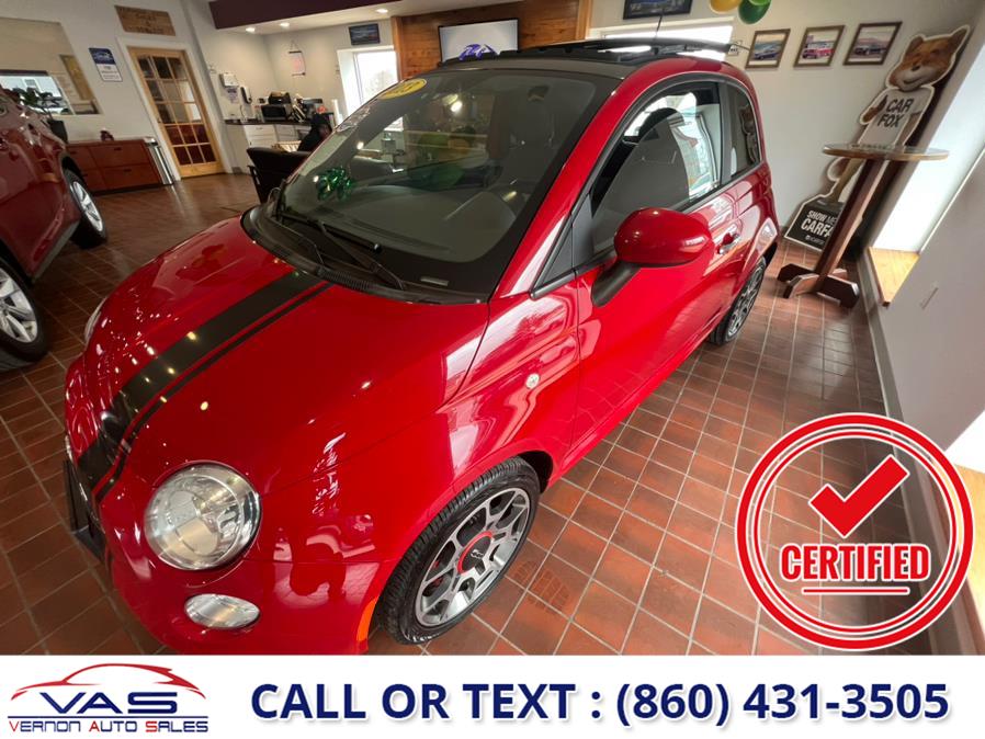 2013 FIAT 500 2dr HB Sport, available for sale in Manchester, Connecticut | Vernon Auto Sale & Service. Manchester, Connecticut 2013 FIAT 500 2dr HB Sport, available for sale in Manchester, Connecticut | Vernon Auto Sale & Service. Manchester, Connecticut