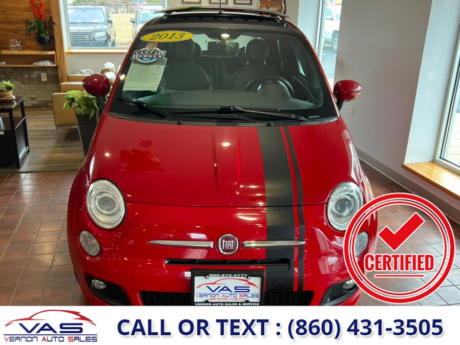 2013 FIAT 500 2dr HB Sport, available for sale in Manchester, Connecticut | Vernon Auto Sale & Service. Manchester, Connecticut 2013 FIAT 500 2dr HB Sport, available for sale in Manchester, Connecticut | Vernon Auto Sale & Service. Manchester, Connecticut