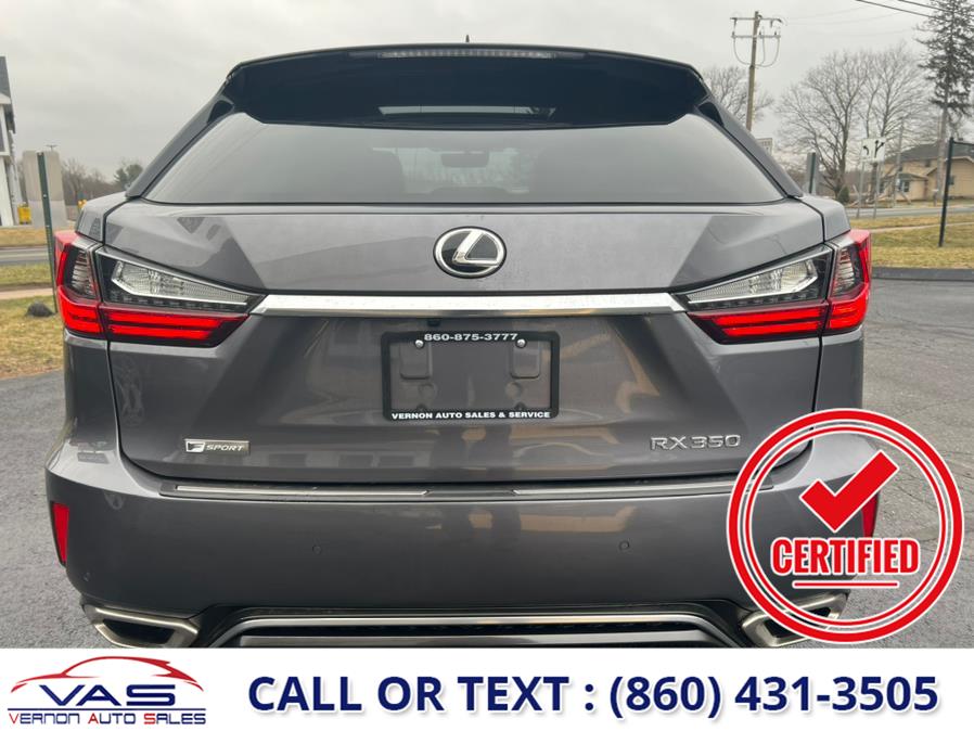 2016 Lexus RX 350 AWD 4dr F Sport, available for sale in Manchester, Connecticut | Vernon Auto Sale & Service. Manchester, Connecticut 2016 Lexus RX 350 AWD 4dr F Sport, available for sale in Manchester, Connecticut | Vernon Auto Sale & Service. Manchester, Connecticut