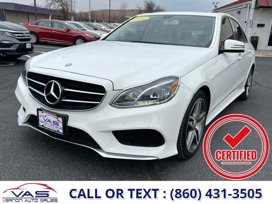 Used Mercedes-Benz E-Class 4dr Sdn E350 Sport 4MATIC 2014 | Vernon Auto Sale & Service. Manchester, Connecticut