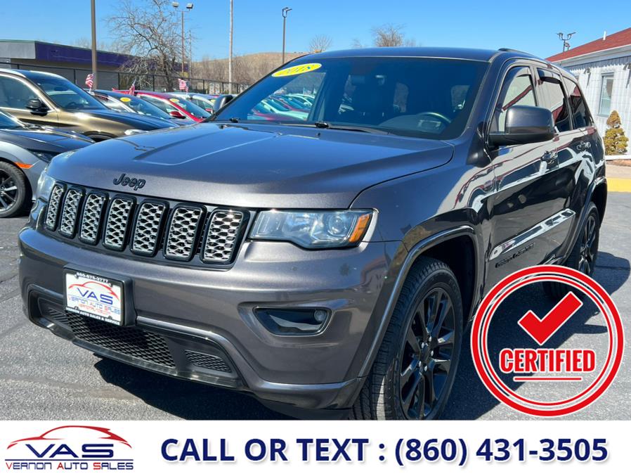 Used Jeep Grand Cherokee Upland 4x4 *Ltd Avail* 2018 | Vernon Auto Sale & Service. Manchester, Connecticut