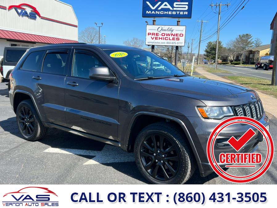 2018 Jeep Grand Cherokee Upland 4x4 *Ltd Avail*, available for sale in Manchester, Connecticut | Vernon Auto Sale & Service. Manchester, Connecticut 2018 Jeep Grand Cherokee Upland 4x4 *Ltd Avail*, available for sale in Manchester, Connecticut | Vernon Auto Sale & Service. Manchester, Connecticut