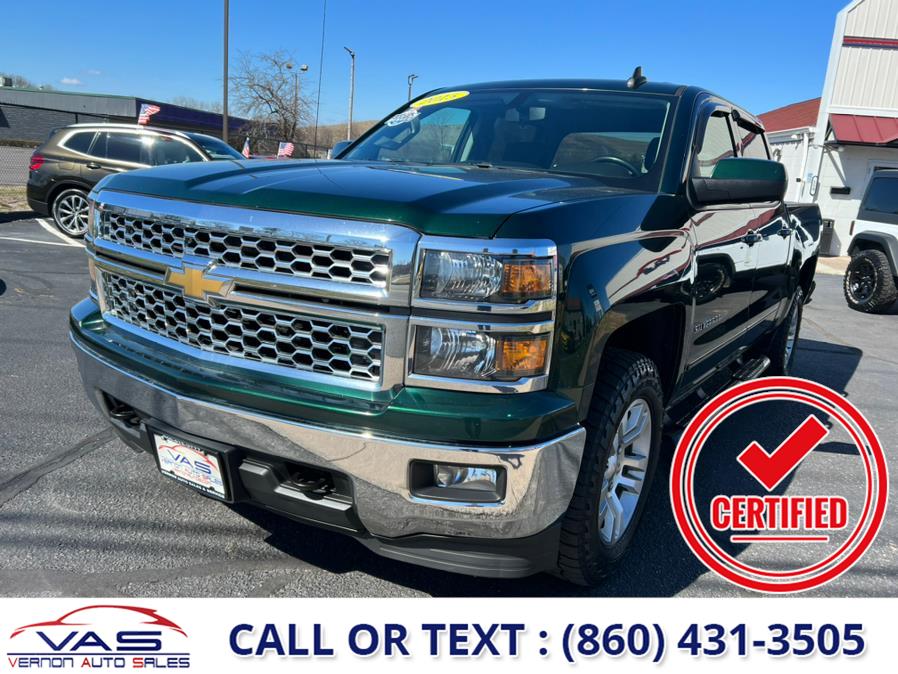 2015 Chevrolet Silverado 1500 4WD Crew Cab 143.5" LT w/1LT, available for sale in Manchester, Connecticut | Vernon Auto Sale & Service. Manchester, Connecticut