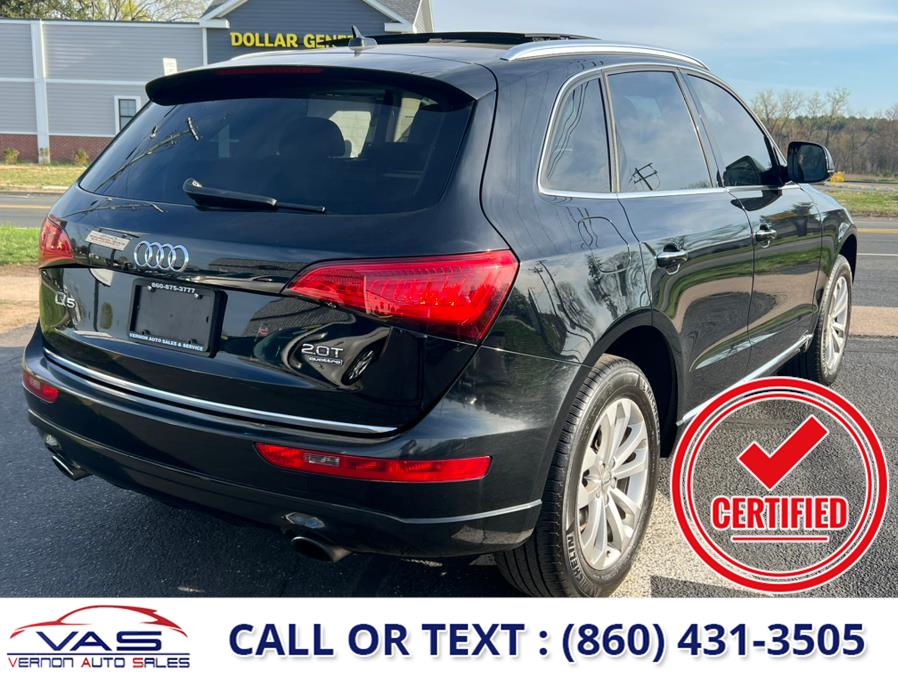 2016 Audi Q5 quattro 4dr 2.0T Premium, available for sale in Manchester, Connecticut | Vernon Auto Sale & Service. Manchester, Connecticut 2016 Audi Q5 quattro 4dr 2.0T Premium, available for sale in Manchester, Connecticut | Vernon Auto Sale & Service. Manchester, Connecticut
