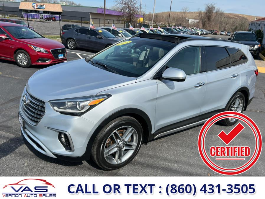 2018 Hyundai Santa Fe Limited Ultimate 3.3L Auto AWD, available for sale in Manchester, Connecticut | Vernon Auto Sale & Service. Manchester, Connecticut 2018 Hyundai Santa Fe Limited Ultimate 3.3L Auto AWD, available for sale in Manchester, Connecticut | Vernon Auto Sale & Service. Manchester, Connecticut