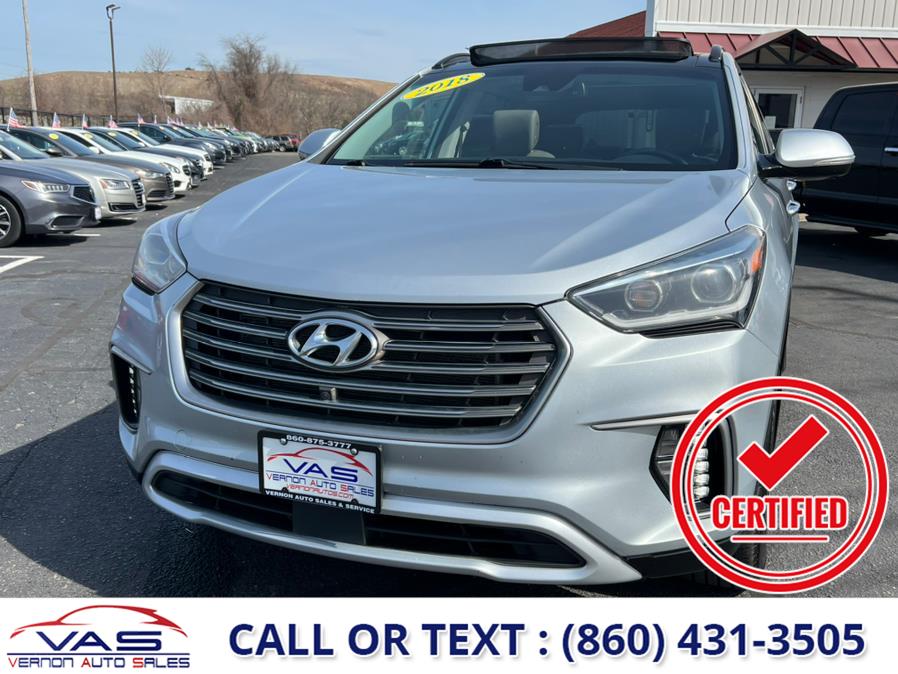 2018 Hyundai Santa Fe Limited Ultimate 3.3L Auto AWD, available for sale in Manchester, Connecticut | Vernon Auto Sale & Service. Manchester, Connecticut 2018 Hyundai Santa Fe Limited Ultimate 3.3L Auto AWD, available for sale in Manchester, Connecticut | Vernon Auto Sale & Service. Manchester, Connecticut