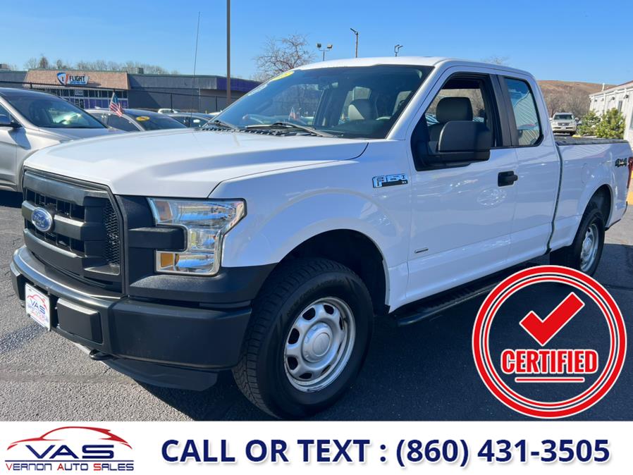 2015 Ford F-150 4WD SuperCab 145" XL, available for sale in Manchester, Connecticut | Vernon Auto Sale & Service. Manchester, Connecticut