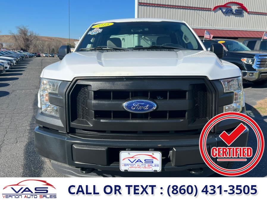 2015 Ford F-150 4WD SuperCab 145" XL, available for sale in Manchester, Connecticut | Vernon Auto Sale & Service. Manchester, Connecticut 2015 Ford F-150 4WD SuperCab 145" XL, available for sale in Manchester, Connecticut | Vernon Auto Sale & Service. Manchester, Connecticut