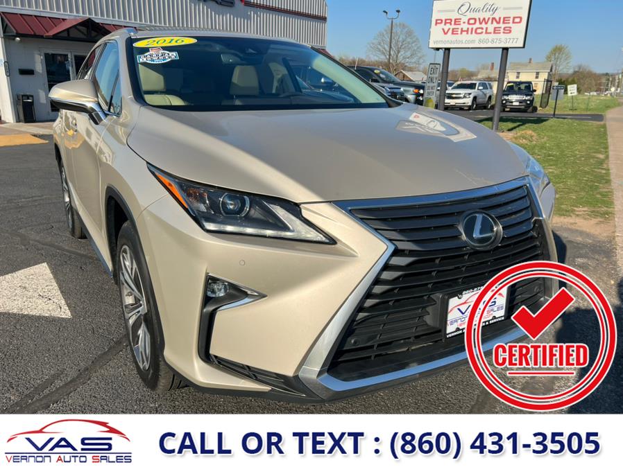 2016 Lexus RX 350 AWD 4dr, available for sale in Manchester, Connecticut | Vernon Auto Sale & Service. Manchester, Connecticut 2016 Lexus RX 350 AWD 4dr, available for sale in Manchester, Connecticut | Vernon Auto Sale & Service. Manchester, Connecticut